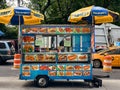 Food trucks vendors in New York City Royalty Free Stock Photo