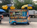 Food Trucks vendors in New York City, USA Royalty Free Stock Photo