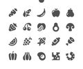 Food v3 UI Pixel Perfect Well-crafted Vector Solid Icons