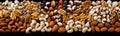 Snack assorted dried nut mixed Royalty Free Stock Photo