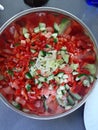 food vegetable salat