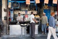 Food Vendor in Delhi, India Royalty Free Stock Photo