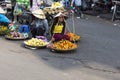 Food vendor in the street of Hanoi, Vietnam Royalty Free Stock Photo