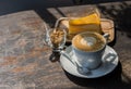 Coffee ,drink,Cake Royalty Free Stock Photo