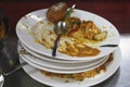 Food wastage, mostly seeing in hotels and party events