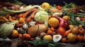 Food waste, Pile of composting organic waste