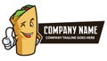 Food Wrap Mascot