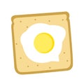 Yammy breakfast bread egg