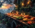 Foodie adventure in a magical realm