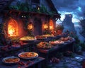 Foodie adventure in a magical realm