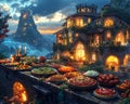 Foodie adventure in a magical realm