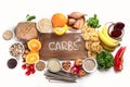 Foods high in carbohydrates