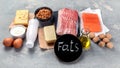 Foods rich in fats