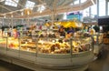 Foods at Riga Central Market in Latvia