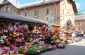 Foods at Riga Central Market in Latvia