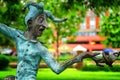 Fool Statue in Minnesota Royalty Free Stock Photo