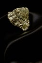 Fools Gold on Satin Royalty Free Stock Photo