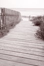 Foopath on Valencians Beach; Formentera; Balearic Island Royalty Free Stock Photo