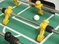 Foosball close-up