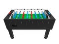 Foosball Soccer Table Game Isolated