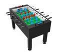 Foosball Soccer Table Game Isolated