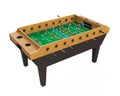 Foosball Soccer Table Game Isolated Royalty Free Stock Photo
