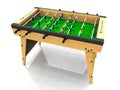 Foosball table. Royalty Free Stock Photo