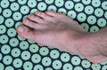 Foot Acupuncture mat for relaxation and treatment