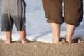 Foot At The Beach