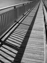 Foot bridge Over The Water Royalty Free Stock Photo