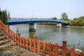 Foot bridge Royalty Free Stock Photo