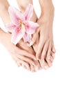 Foot care Royalty Free Stock Photo