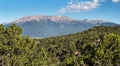 14,073 foot Columbia Peak is located within San Isabel National Forest, Colorado.