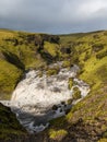 Fosstorfufoss waterfall on the SkÃÂ³gÃÂ¡ River in Southern Iceland