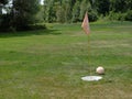 Foot Golf Putt