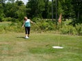 Foot Golf Putt