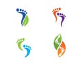 foot ilustration Logo vector