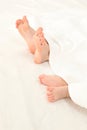 Foot of infants Royalty Free Stock Photo