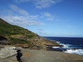 Foot of the Koko Crater, Oahu, Hawaii