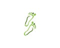 foot Logo Template vector icon