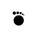 foot Logo Template vector icon