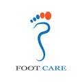 foot Logo Template vector icon