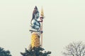 The 100 foot Lord Shiva Statue. Haridwar. India. Royalty Free Stock Photo