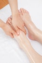 Foot Massage Royalty Free Stock Photo