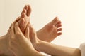 Foot massage Royalty Free Stock Photo