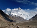 At the Foot of Mt. Everest Royalty Free Stock Photo