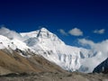 At the Foot of Mt. Everest Royalty Free Stock Photo
