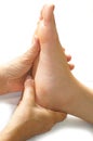 Foot Reflexology Series 3 Royalty Free Stock Photo