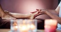 Foot Spa Massage And Reflexology Treatment Royalty Free Stock Photo