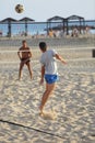 Foot volley